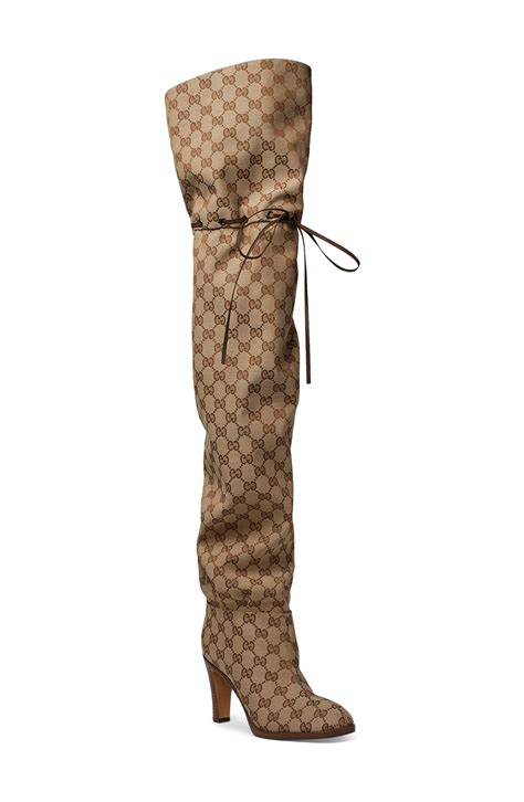 gucci over the knee boots size 10|Women's Designer Gucci Over the Knee .